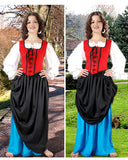 Double-Layer Medieval Skirt