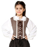 Girls Reversible Pirate Bodice